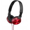 Слушалки Sony MDR-ZX310 red MDRZX310R.AE